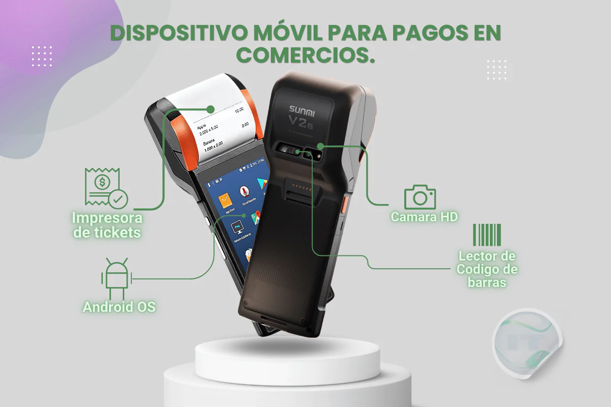 Terminal POS Móvil Todo en Uno para Negocios Inteligentes