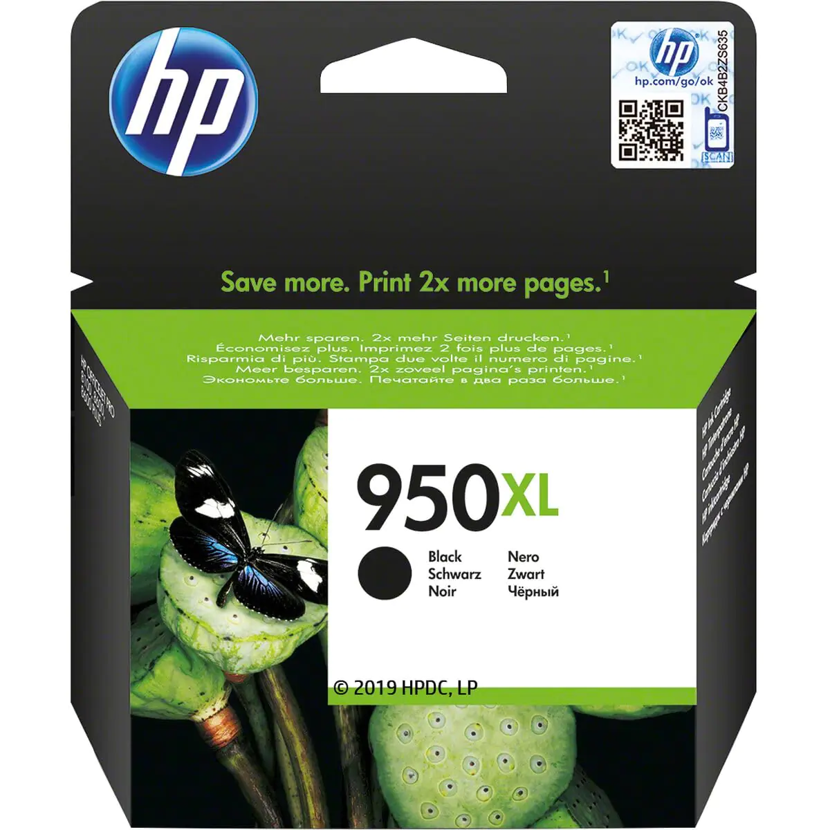 HP 950XL CN045AE NEGRO OFFICEJET PRO 8100 8600 8600 + 8600 PREMIUN